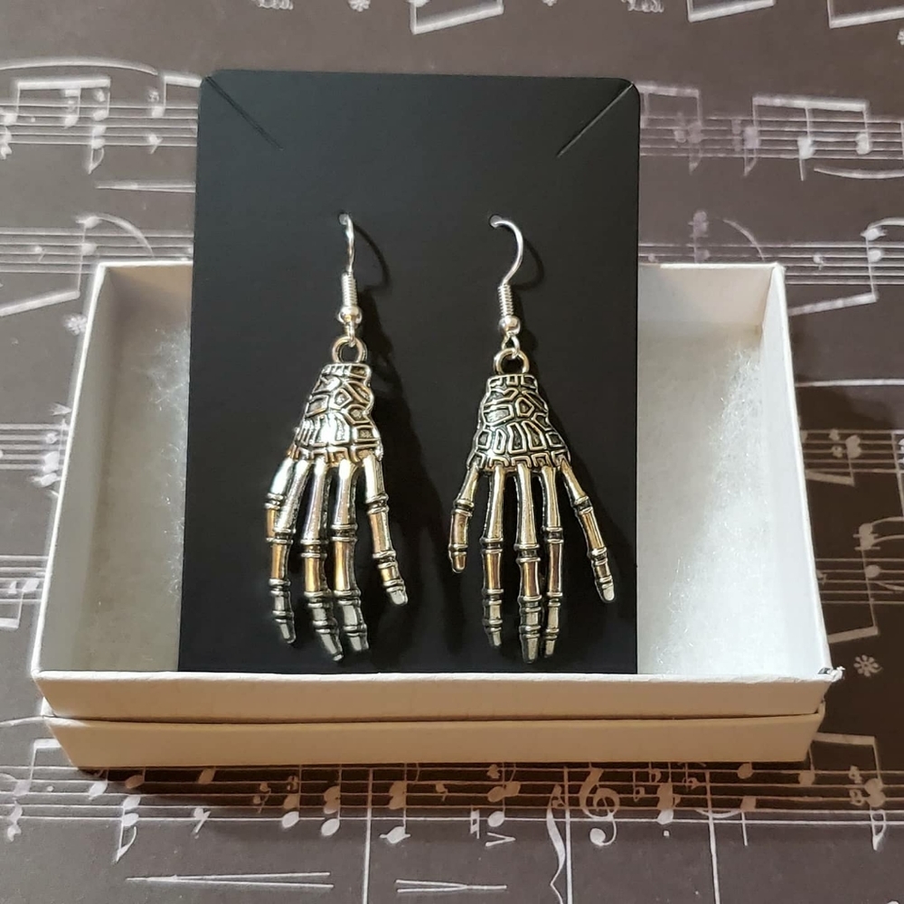 Sugar Skull Dia De Los Muertos Earrings Halloween